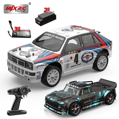 MJX Hyper Go 14301/14302 1/14 Scale 4WD Brushless Drift Rally Buggy Metal Chassis Hydraulic Shock RC Car RTR
