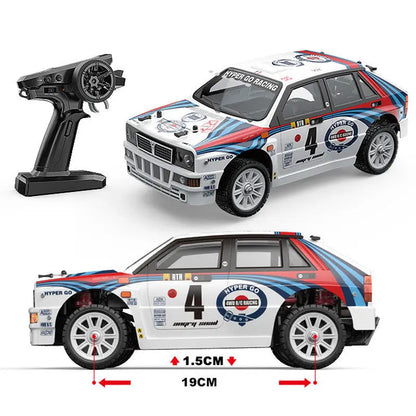 MJX Hyper Go 14301/14302 1/14 Scale 4WD Brushless Drift Rally Buggy Metal Chassis Hydraulic Shock RC Car RTR