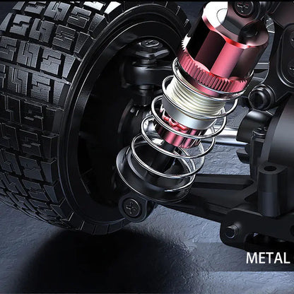 MJX Hyper Go 14301/14302 1/14 Scale 4WD Brushless Drift Rally Buggy Metal Chassis Hydraulic Shock RC Car RTR