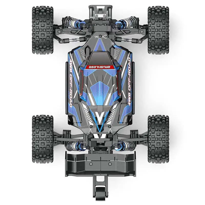 MJX Hyper Go 16207 1/16 Scale 4WD Brushless RC Truck 45km/h High Speed Off-Road Drift Car RTR