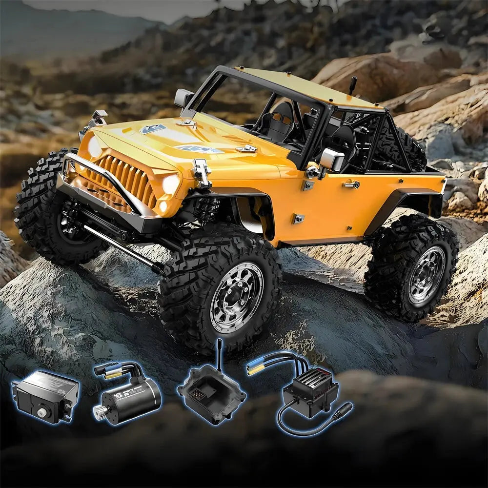 MJX Hyper Go H12Y/H12Y+ 1/12 Scale 4WD Brushless Full Scale Large RC Climbing Off-Road Vehicle RTR