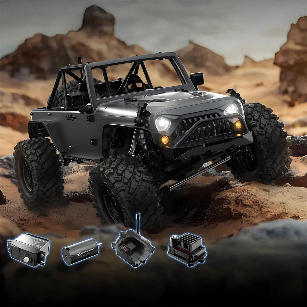 MJX Hyper Go H12Y/H12Y+ 1/12 Scale 4WD Brushless Full Scale Large RC Climbing Off-Road Vehicle RTR