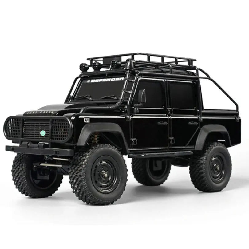 MNRC MN111 1/18 Scale 4WD RC Rock Crawler Off-Road Truck Portal Axle Alloy Shell LED Light Classic Vehicle RTR