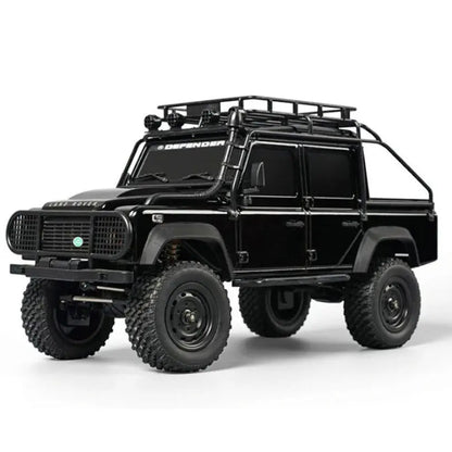 MNRC MN111 1/18 Scale 4WD RC Rock Crawler Off-Road Truck Portal Axle Alloy Shell LED Light Classic Vehicle RTR