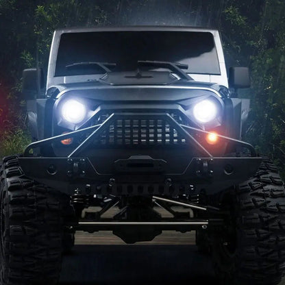 MNRC MN222 1/10 Scale 4WD RC Rock Crawler Off-Road Climbing Truck Full Proportional LED Light RTR
