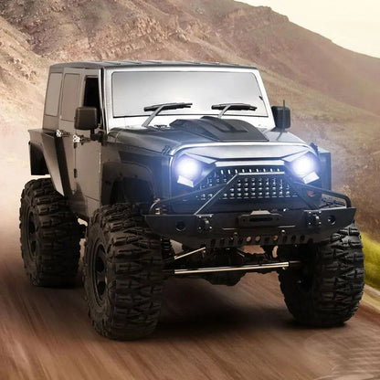 MNRC MN222 1/10 Scale 4WD RC Rock Crawler Off-Road Climbing Truck Full Proportional LED Light RTR