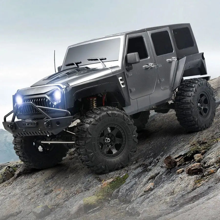 MNRC MN222 1/10 Scale 4WD RC Rock Crawler Off-Road Climbing Truck Full Proportional LED Light RTR