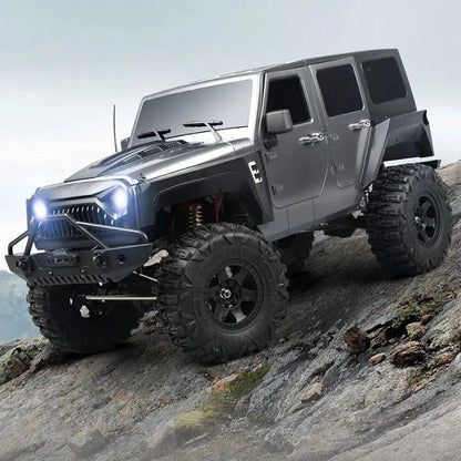 MNRC MN222 1/10 Scale 4WD RC Rock Crawler Off-Road Climbing Truck Full Proportional LED Light RTR