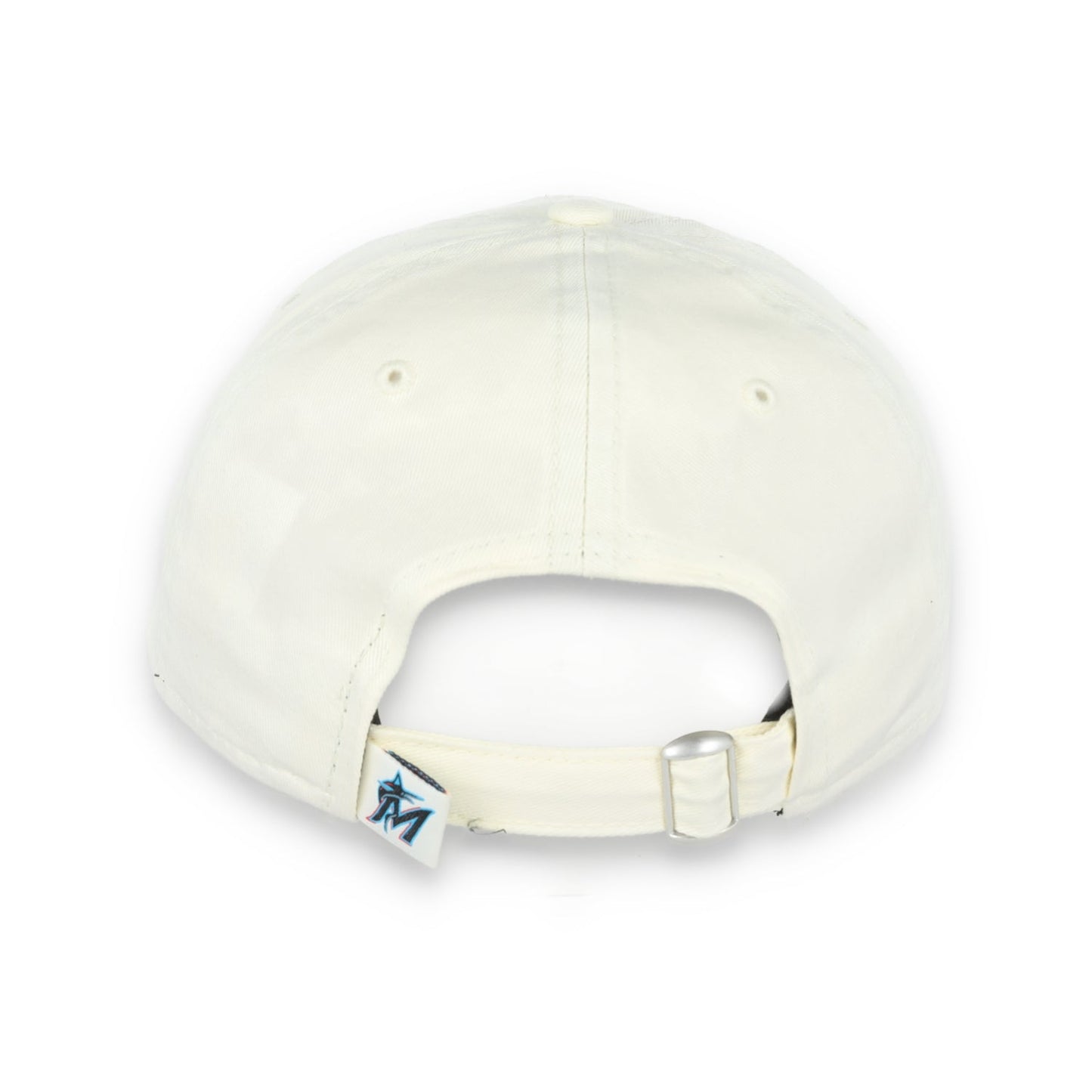 New Era Miami Marlins Core Classic 2.0 9Twenty Adjustable Hat-Ivory