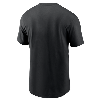 Nike San Francisco Giants Cooperstown Collection Team Logo T-Shirt- Black