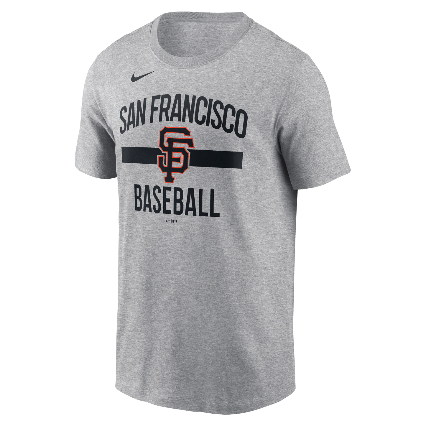 Nike San Francisco Giants Arched T-Shirt-Heather Gray