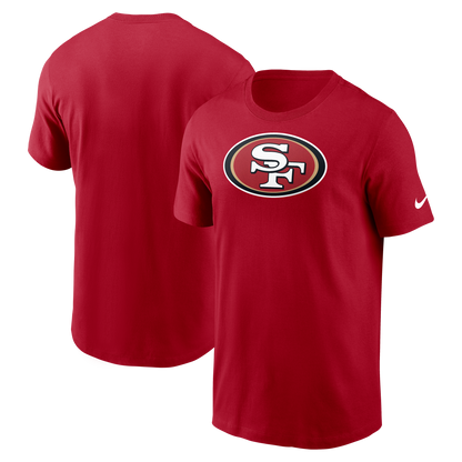 Nike Men's San Francisco 49ers Logo T-Shirt-Red