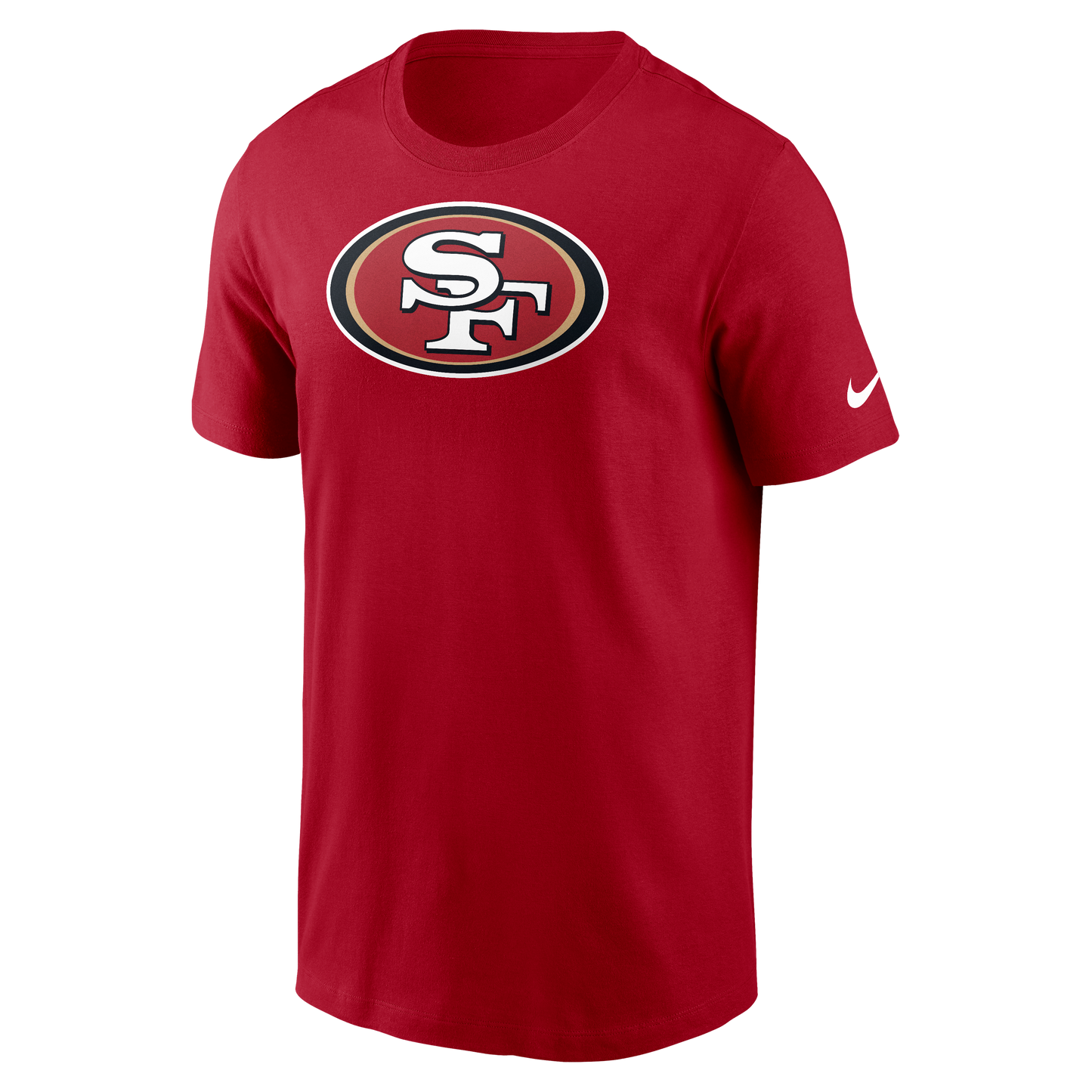 Nike Men's San Francisco 49ers Logo T-Shirt-Red