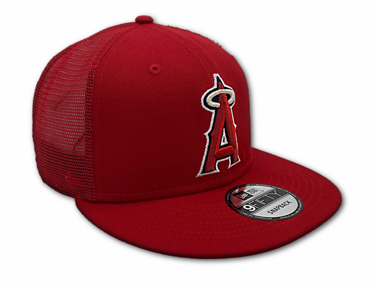 LOS ANGELES ANGELS NEW ERA 9FIFTY CLASSIC TRUCKER C1 OTC SNAPBACK