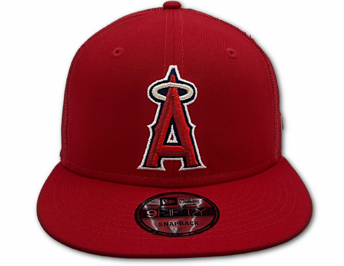 LOS ANGELES ANGELS NEW ERA 9FIFTY CLASSIC TRUCKER C1 OTC SNAPBACK