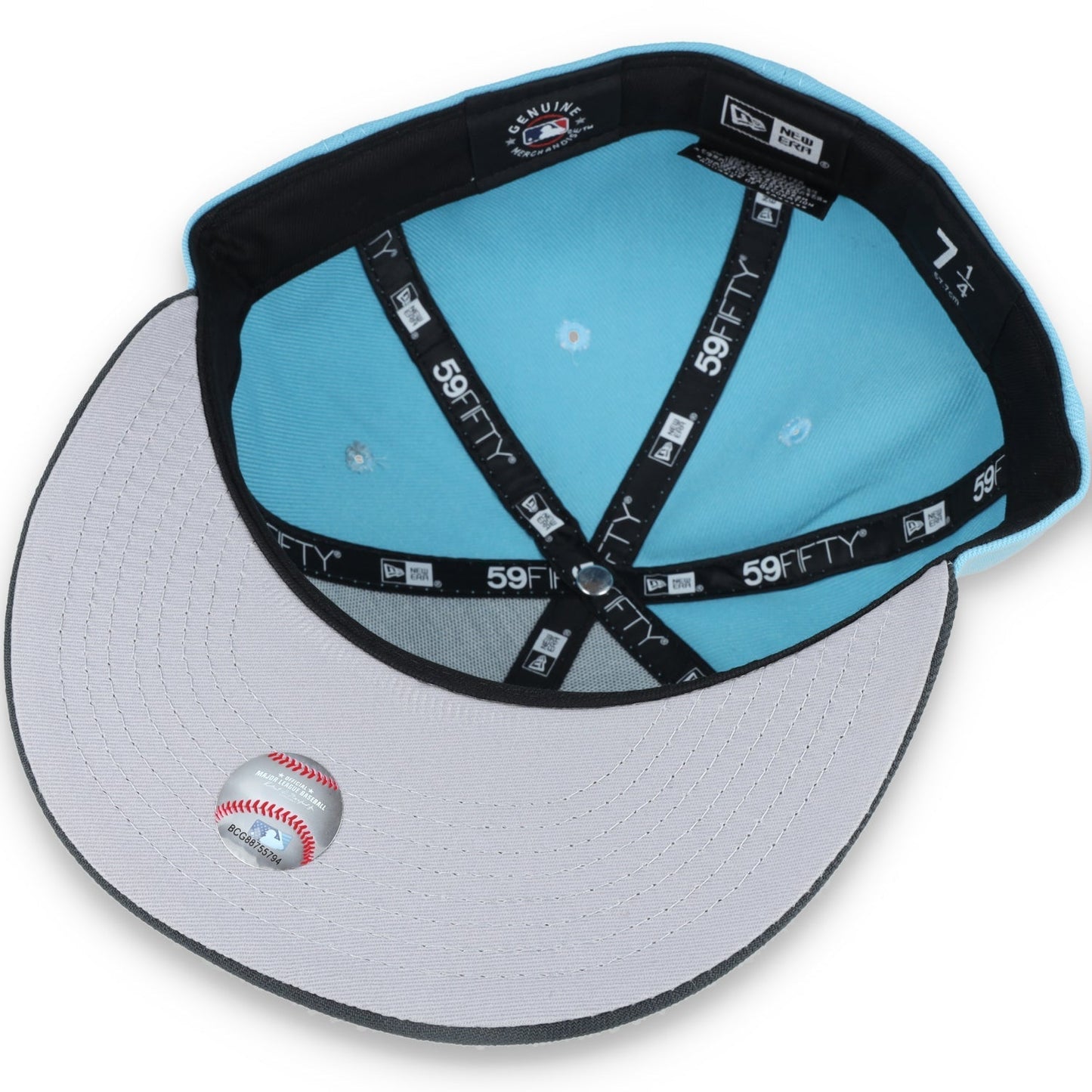 NEW ERA OAKLAND ATHLETICS 59FIFTY COLOR PACK-BABY BLUE/GREY