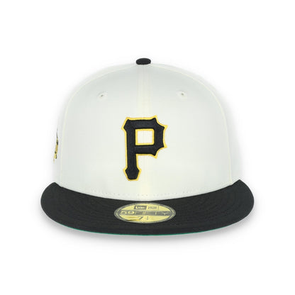 New Era Pittsburg Pirates 1971 World Series  Patch 59FIFTY Fitted Ivory Hat