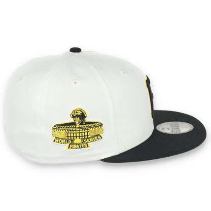 New Era Pittsburg Pirates 1971 World Series  Patch 59FIFTY Fitted Ivory Hat
