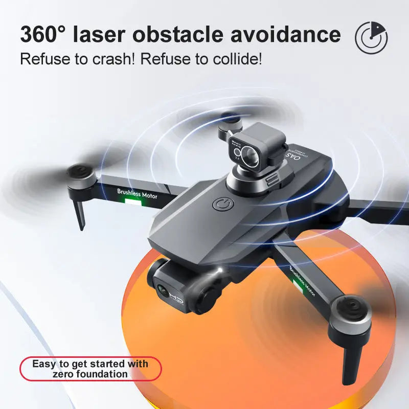 RG101 MAX GPS Drone 4K Dual HD Camera FPV 3KM Brushless Foldable Quadcopter RTF