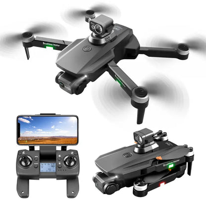 RG101 MAX GPS Drone 4K Dual HD Camera FPV 3KM Brushless Foldable Quadcopter RTF