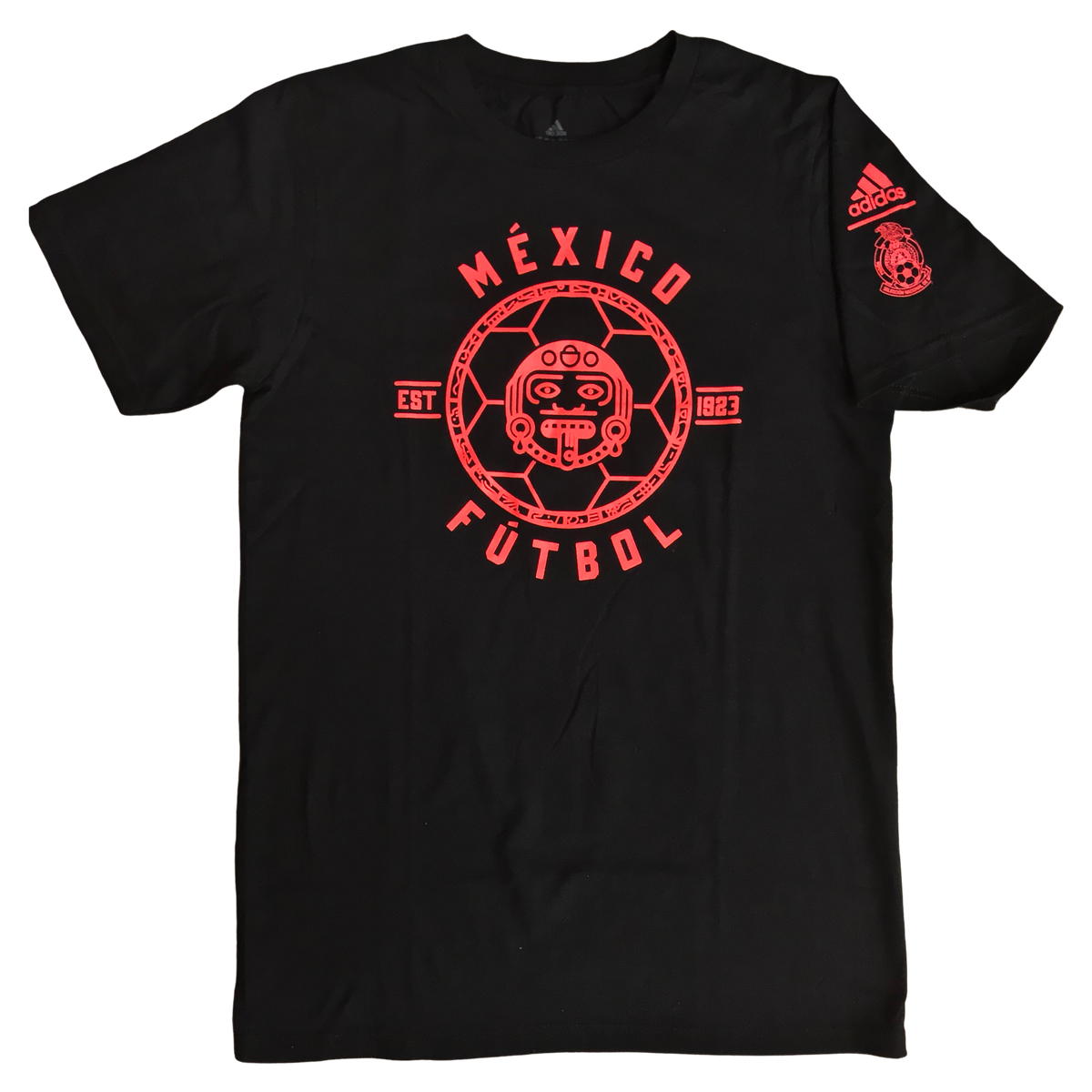 ADIDAS MEXICO LINEAR ICON EST. T-SHIRT-BLACK/RED