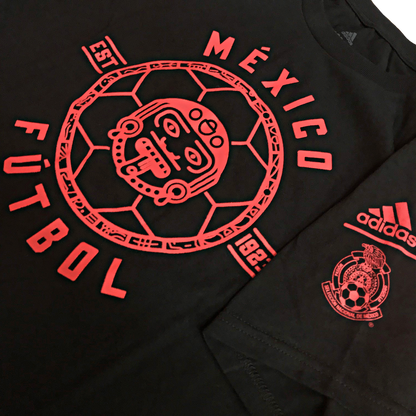 ADIDAS MEXICO LINEAR ICON EST. T-SHIRT-BLACK/RED