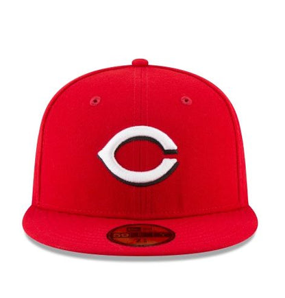 CINCINNATI REDS NEW ERA HOME  AUTHENTIC COLLECTION 59FIFTY FITTED-ON-FIELD COLLECTION-RED
