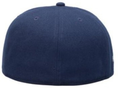 FI COLLECTION FC BARCELONA BRAVEHEART FITTED HAT-NAVY