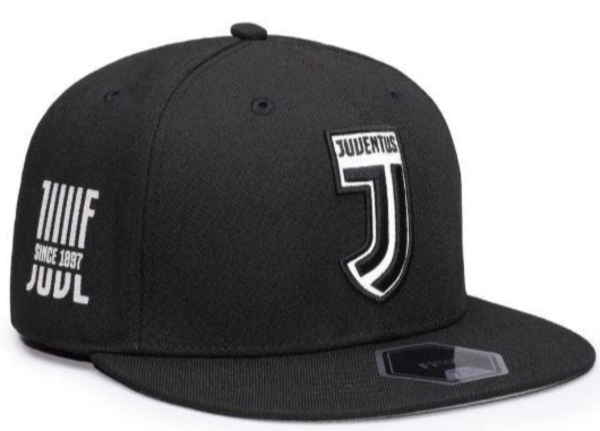 FI COLLECTION JUVENTUS BRAVEHEART FITTED HAT-BLACK