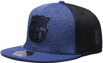 FI COLLECTIONS BARCELONA DRIBBLING  SNAPBACK HAT-NAVY/BLACK