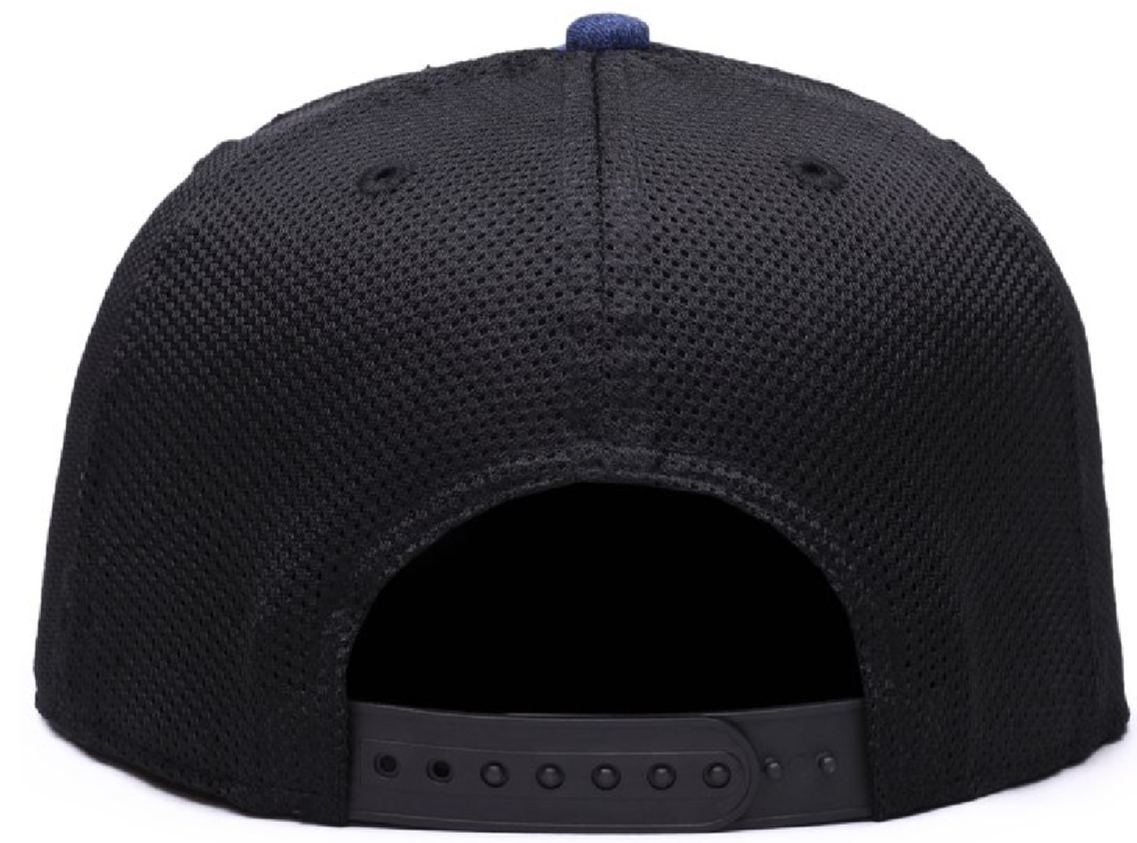 FI COLLECTIONS BARCELONA DRIBBLING  SNAPBACK HAT-NAVY/BLACK