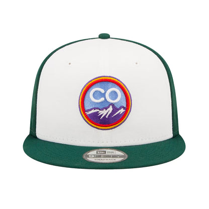 New Era Colorado Rockies City Connect 9FIFTY Snapback Adjustable Hat-Green