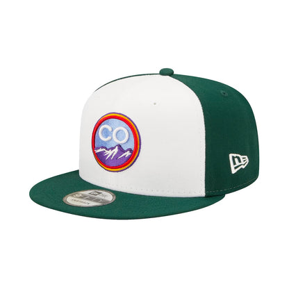 New Era Colorado Rockies City Connect 9FIFTY Snapback Adjustable Hat-Green