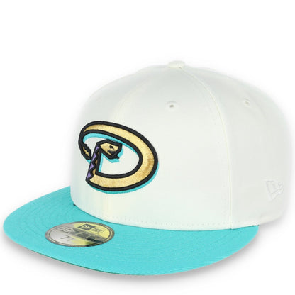 New Era Arizona Diamondbacks Patch 59FIFTY Fitted Ivory Hat