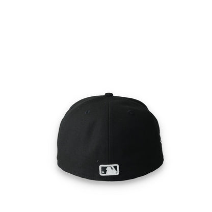 New Era Kansas City Royals Side Patch 2015 World Series 59Fifty Fitted Hat-Black/White