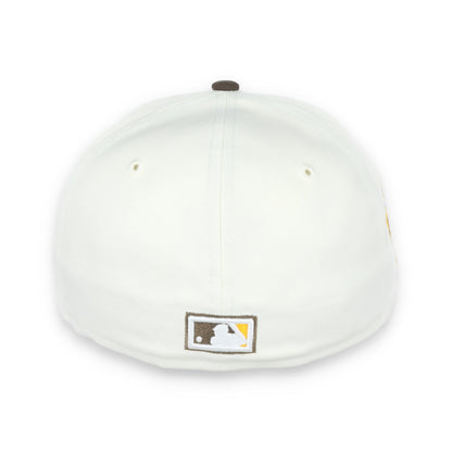 New Era San Diego Padres Patch 25TH ANNIVERSARY 59FIFTY Fitted Ivory Hat-1