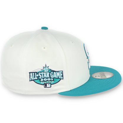 New Era Seattle Mariners 2001 All Star Game Patch 59FIFTY Fitted Ivory Hat