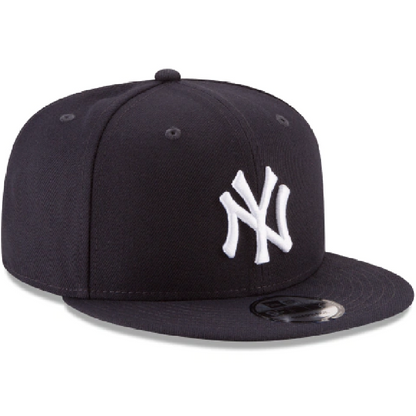 New York Yankees New Era Basic 9FIFTY On Field Snapback Hat - Navy