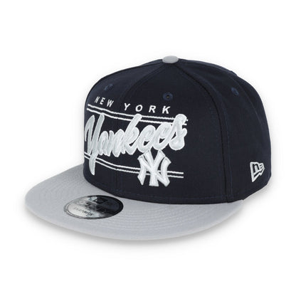 New York Yankees New Era Team Script 9FIFTY Snapback Hat - Navy