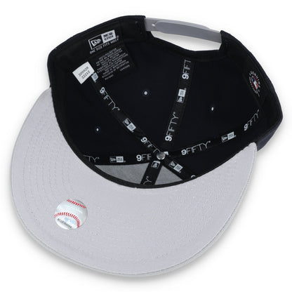 New York Yankees New Era Team Script 9FIFTY Snapback Hat - Navy