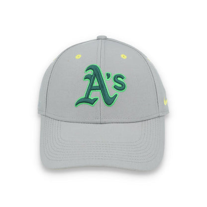 Nike Oakland Athletics Legacy91  Dri-FIT Adjustable Hat - Grey