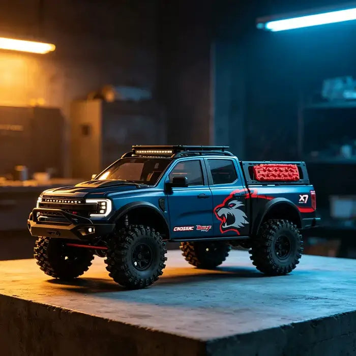 CROSSRC EMO X7 Big Bad Wolf XL4 Big Bad Bear 1/8 Scale 4WD Brushless RC Rock Crawler Trail Truck RTR