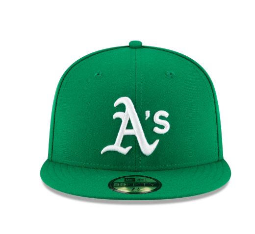 OAKLAND ATHLETICS ALTERNATE COLLECTION 59FIFTY FITTED-ON-FIELD COLLECTION-GREEN