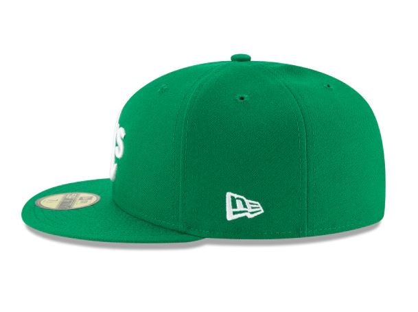 OAKLAND ATHLETICS ALTERNATE COLLECTION 59FIFTY FITTED-ON-FIELD COLLECTION-GREEN