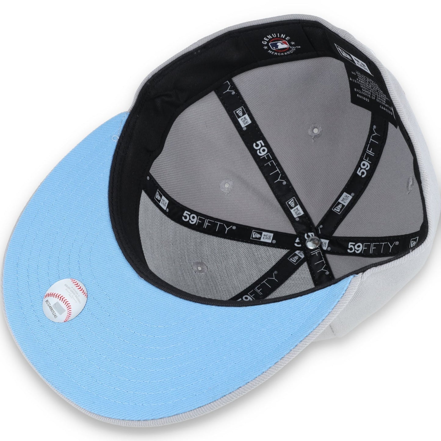 New Era Oakland Athletics Bay Bridge Patch 59FIFTY Fitted-Grey