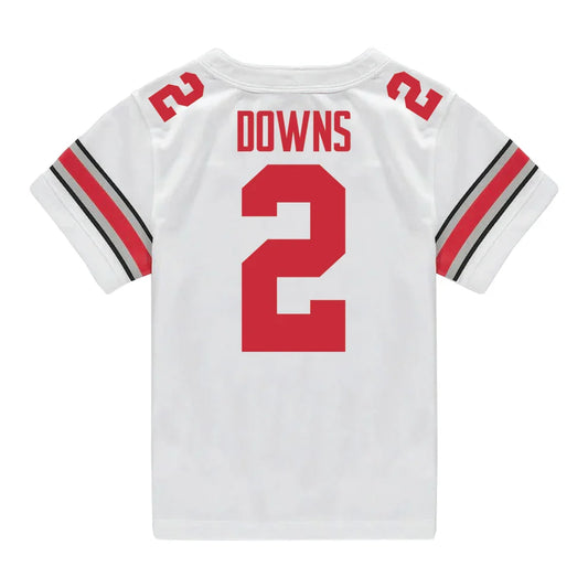 Caleb Downs Ohio State Buckeyes Jersey – White