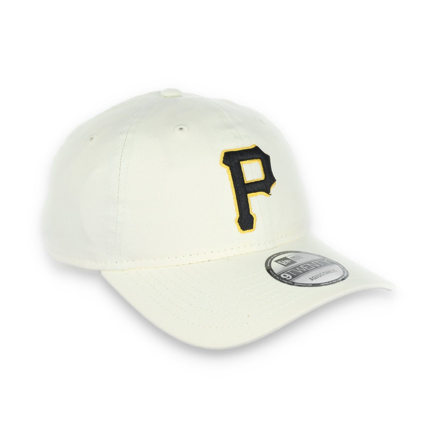 New Era Pittsburgh Pirates Core Classic 2.0 9Twenty Adjustable Hat-Ivory
