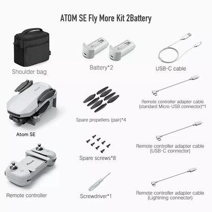 Potensic ATOM SE 4K Drone EIS Camera 249g 4KM GPS Tracking Quadcopter RTF