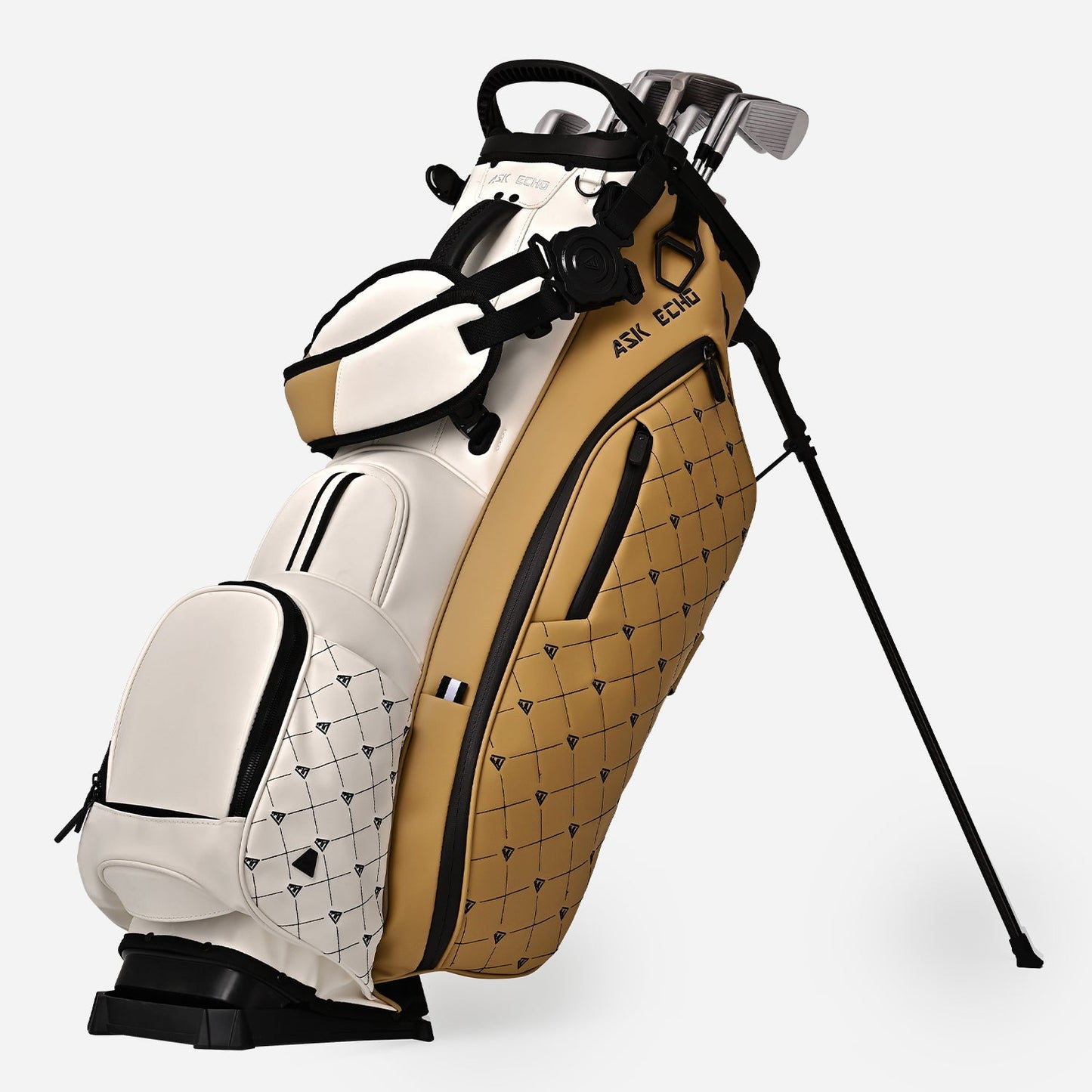 Prestige-14 Leather Stand Bag
