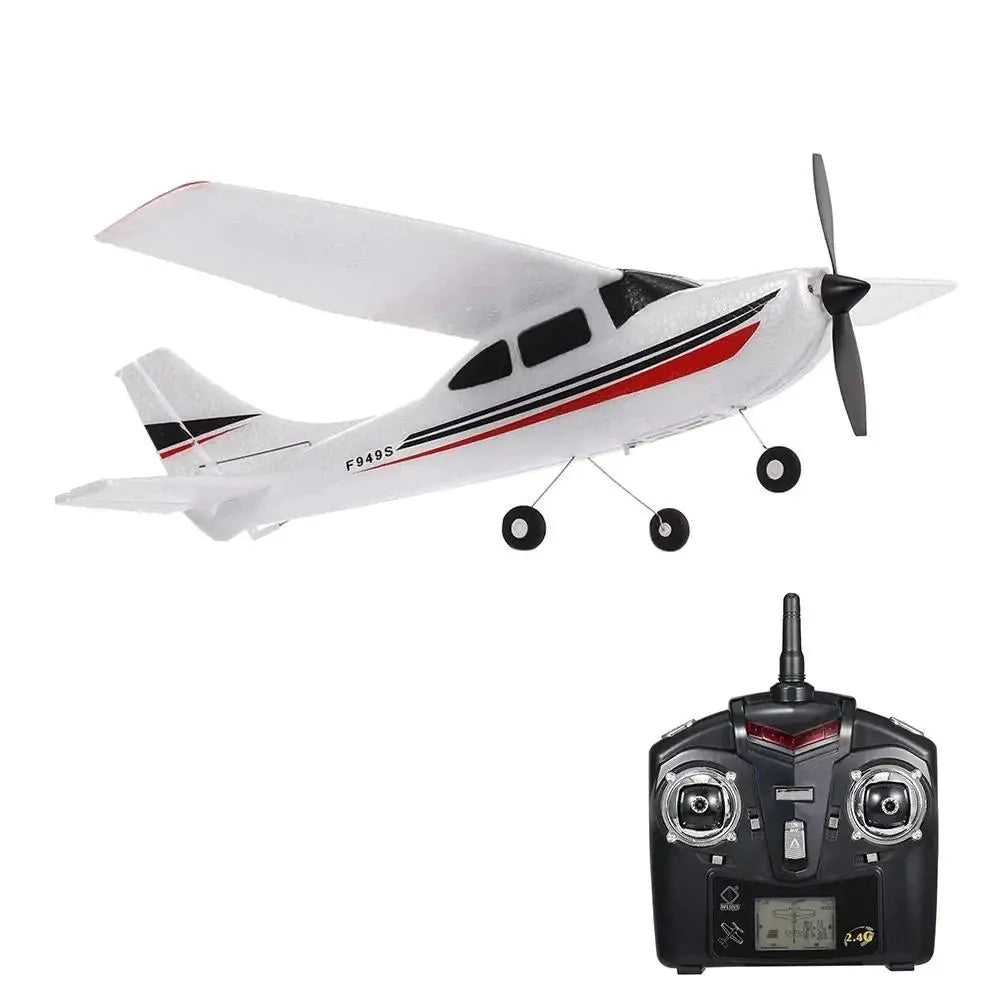 WLtoys F949S Cessna-182 Scale 2.4G 3CH EPP Fixed Wing Glider RC Airplane Outdoor RTF